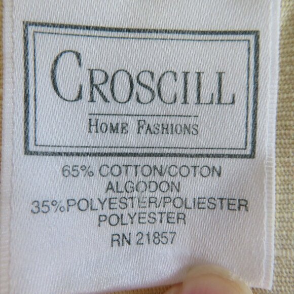 Vintage Croscill Home Fashion Blouson Valance Gazebo Botanica 17" x 94" - Picture 8 of 9